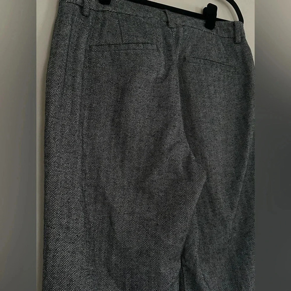 Vintage LL Bean Wool Herringbone Trousers – 30P - Picture 3 of 10